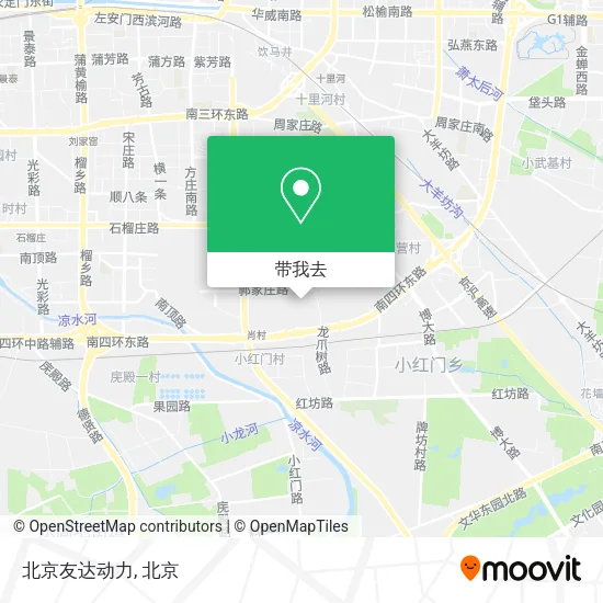 北京友达动力地图