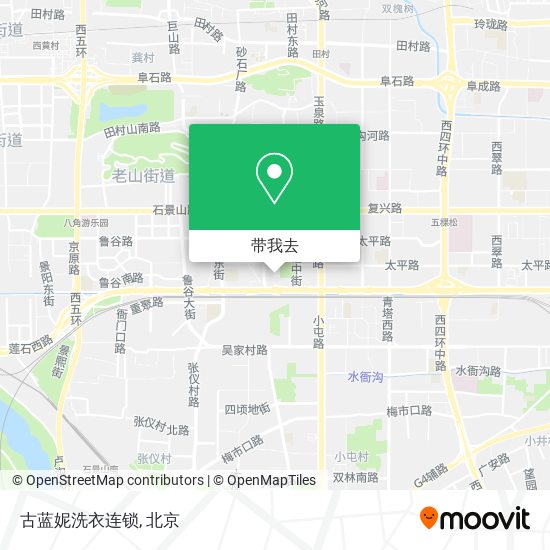 古蓝妮洗衣连锁地图