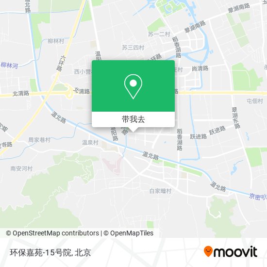 环保嘉苑-15号院地图