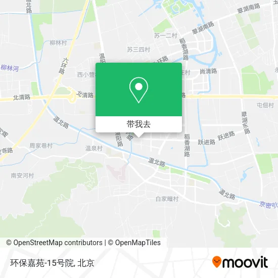 环保嘉苑-15号院地图