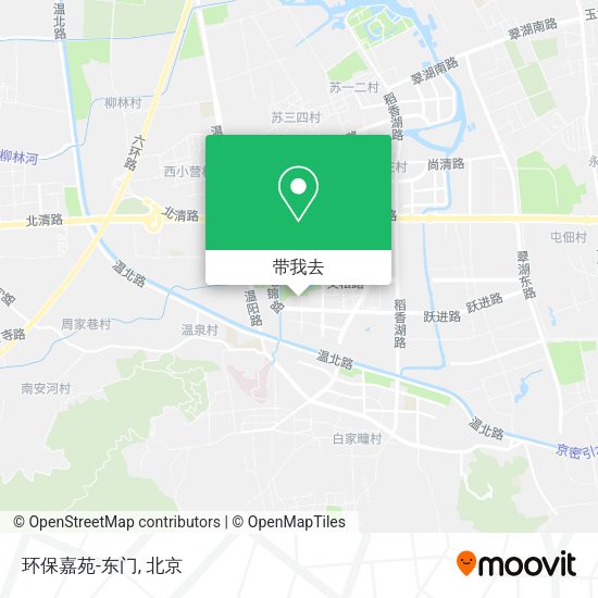 环保嘉苑-东门地图