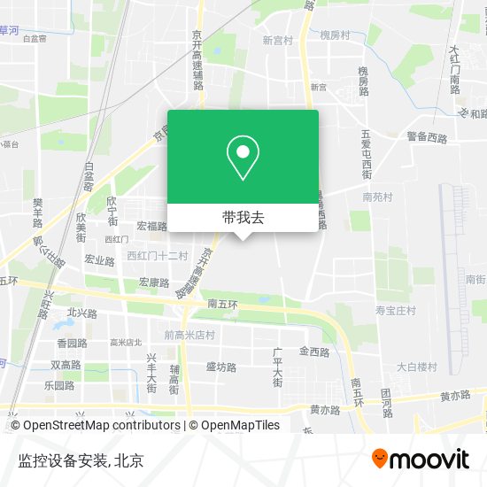 监控设备安装地图