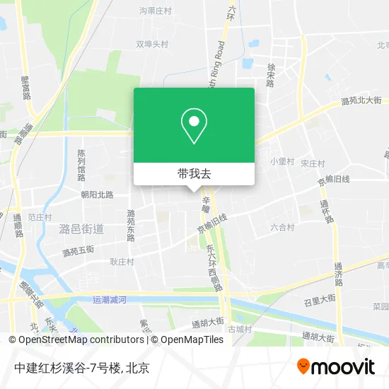 中建红杉溪谷-7号楼地图