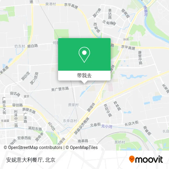 安妮意大利餐厅地图