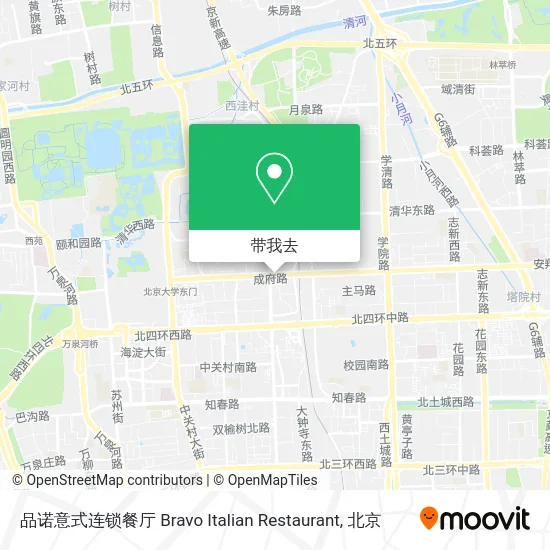 品诺意式连锁餐厅 Bravo Italian Restaurant地图