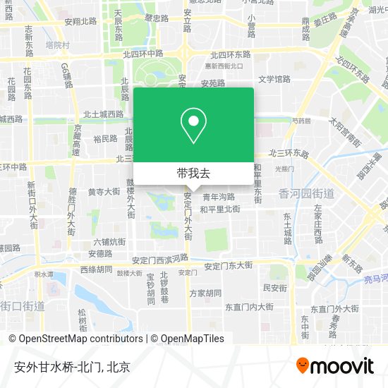 安外甘水桥-北门地图