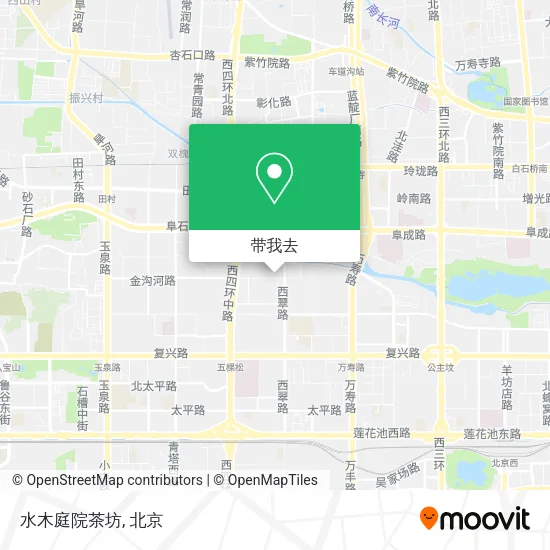 水木庭院茶坊地图