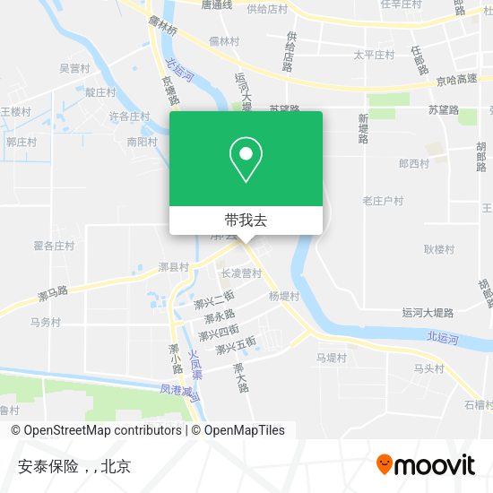 安泰保险，地图