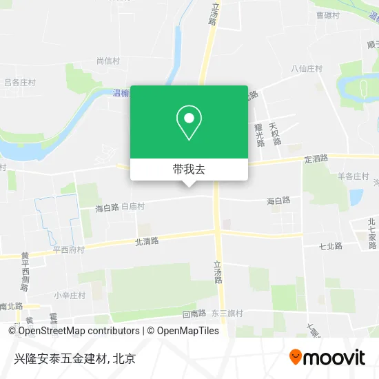 兴隆安泰五金建材地图