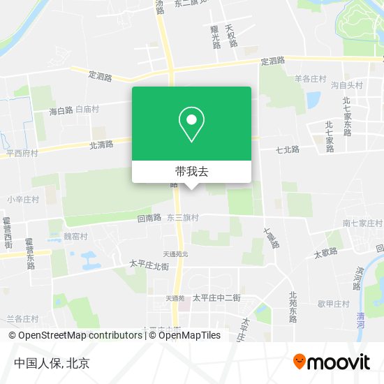 中国人保地图