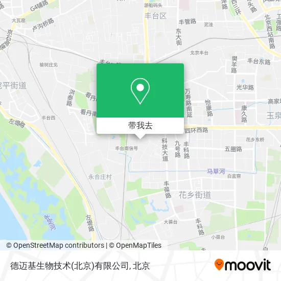 德迈基生物技术(北京)有限公司地图