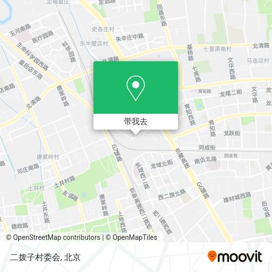 二拨子村委会地图