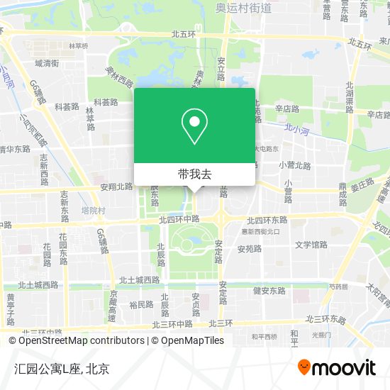 汇园公寓L座地图
