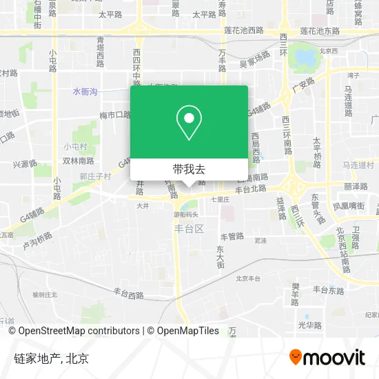 链家地产地图