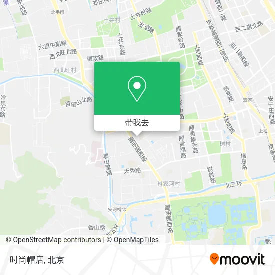 时尚帽店地图