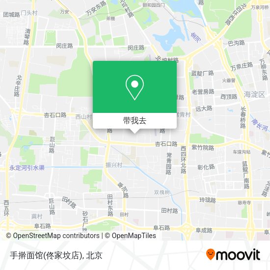 手擀面馆(佟家坟店)地图