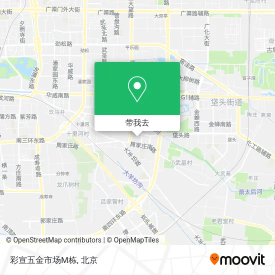 彩宣五金市场M栋地图