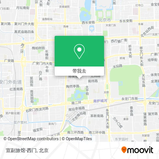 宣副旅馆-西门地图