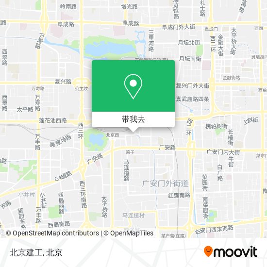 北京建工地图