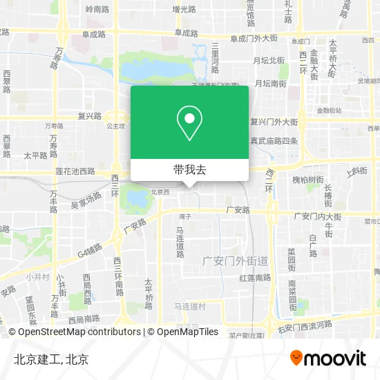 北京建工地图