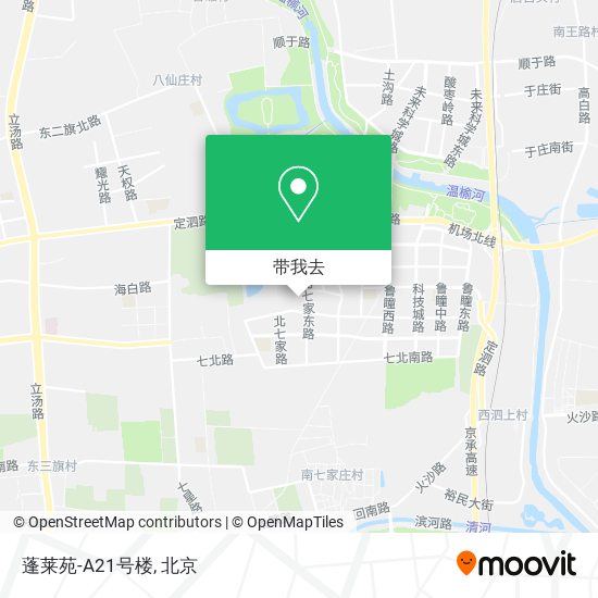 蓬莱苑-A21号楼地图