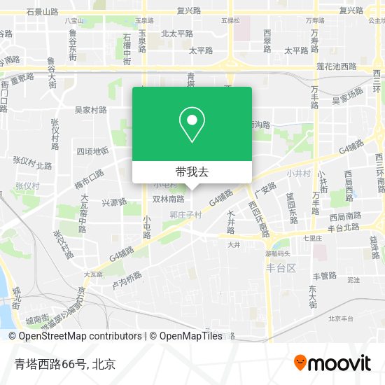 青塔西路66号地图