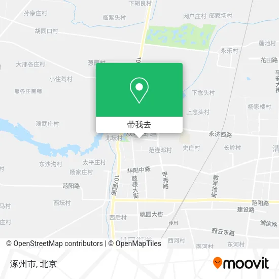 涿州市地图