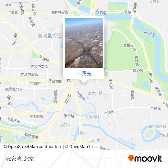 张家湾地图