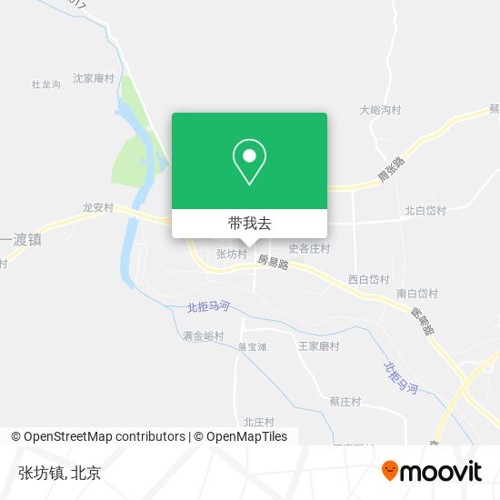 张坊镇地图
