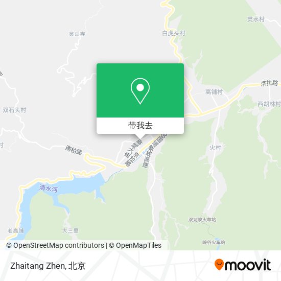 Zhaitang Zhen地图