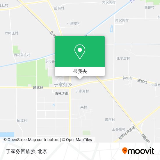 于家务回族乡地图
