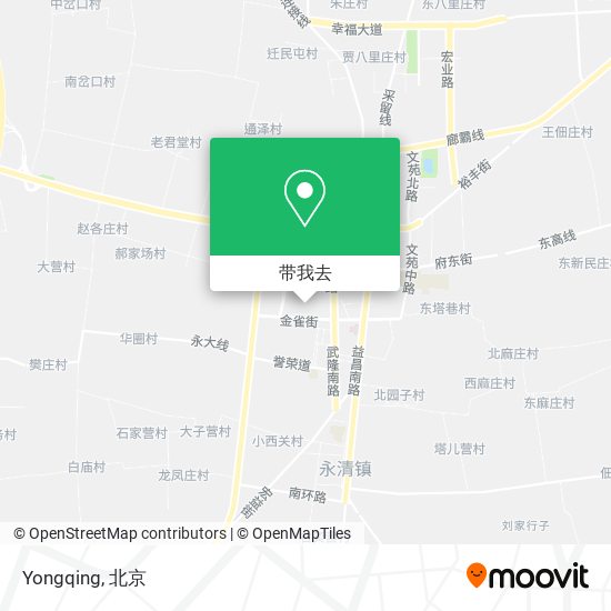 Yongqing地图