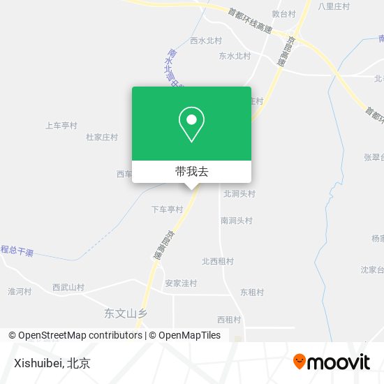 Xishuibei地图