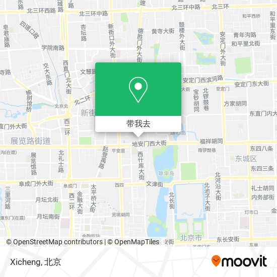 Xicheng地图