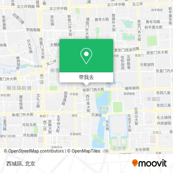 西城區地图