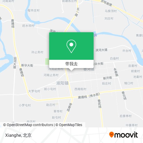 Xianghe地图