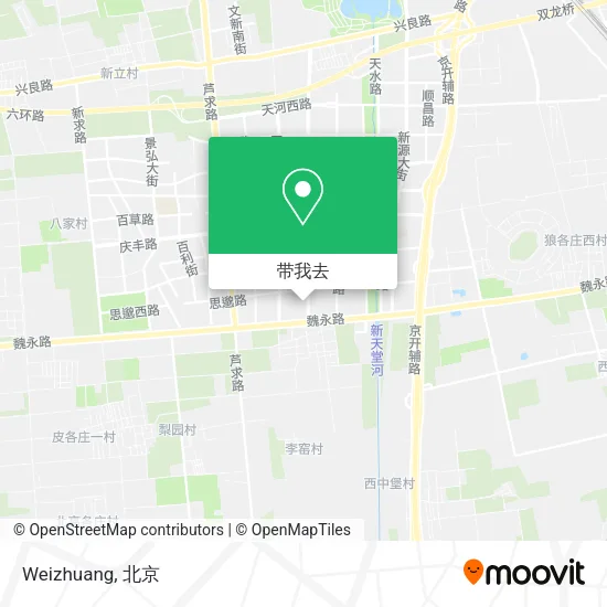 Weizhuang地图