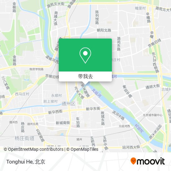Tonghui He地图