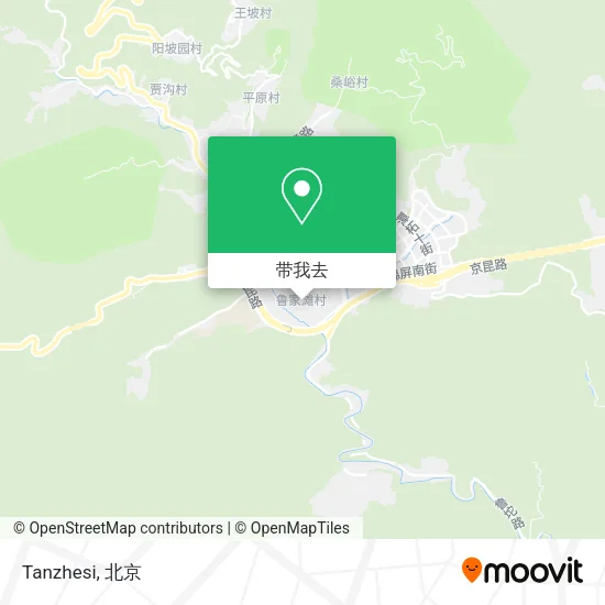 Tanzhesi地图