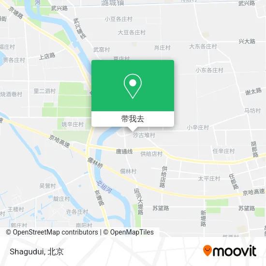 Shagudui地图