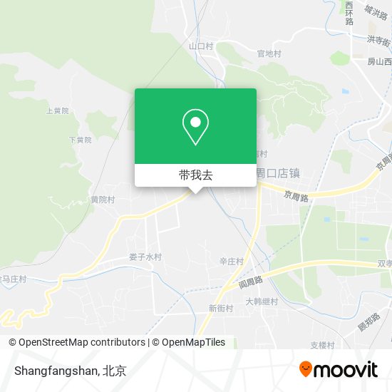 Shangfangshan地图