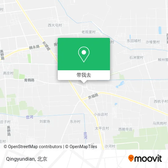 Qingyundian地图