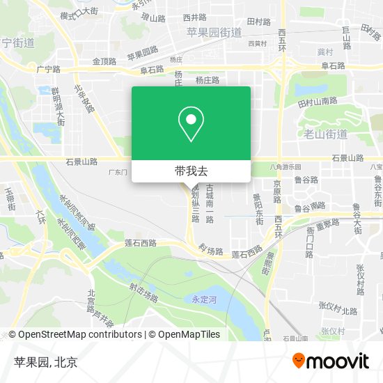 苹果园地图