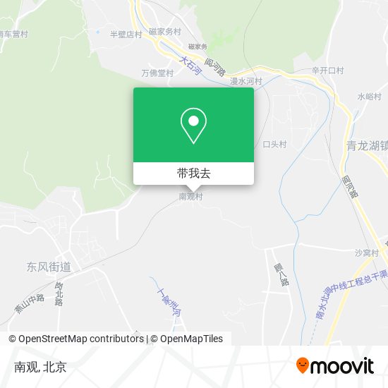 南观地图