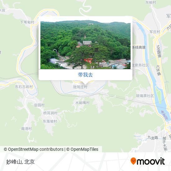 妙峰山地图