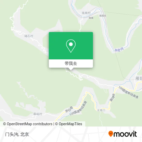 门头沟地图