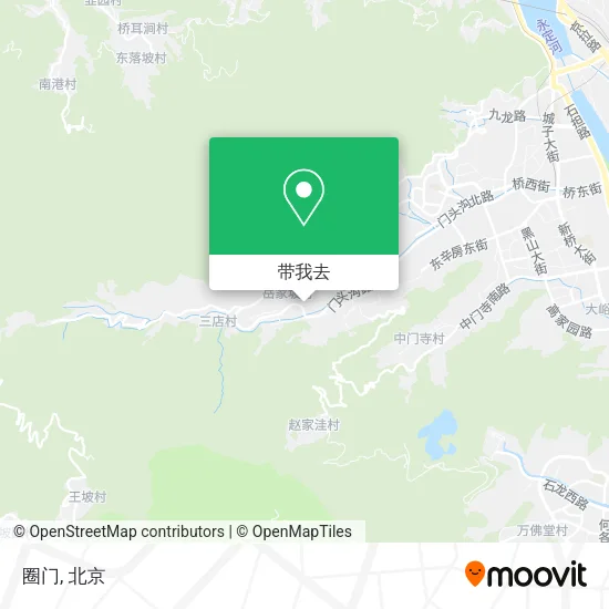 圈门地图