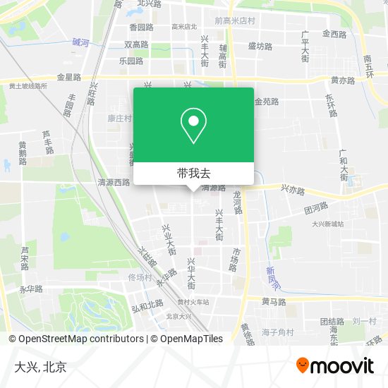 大兴地图