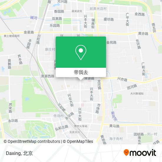 Daxing地图