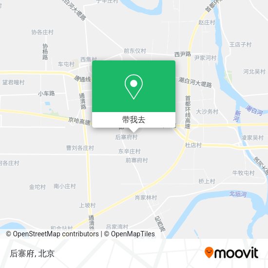 后寨府地图